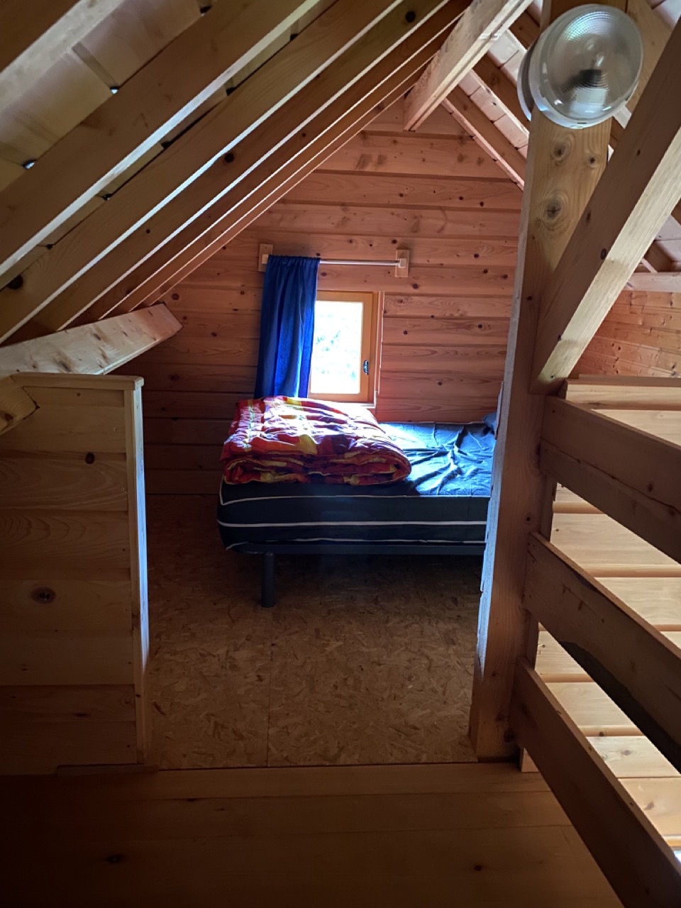 la mezzanine du chalet